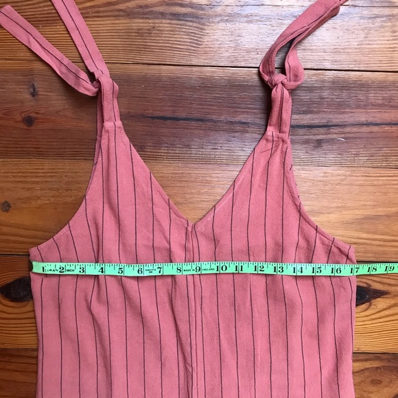 Urban Romantics Orange Wide Leg Jumpsuit, EUC, S - Picture 7 of 14